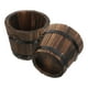 thumbnail image 3 of 2 macetas de madera prácticas para suculentas, decoración del hogar y el jardín., 3 of 7
