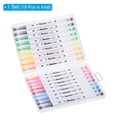 thumbnail image 4 of Unique Bargains 18 Colors Art Marker Pens Water Dual Tip Artist Marker Coloring, 1 Set, 4 of 5