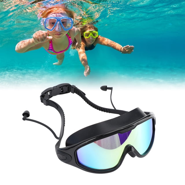 Gafas De Natación, Gafas De Natación De Ajuste Cómodo Y Ligero Con Vista Amplia Y Galvanoplastia Para Deportes Acuáticos
