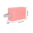 thumbnail image 3 of Large Capacity Waterproof Travel Toiletry Bag Portable Makeup Organizer Storage Bag For Travel Gym Business Trip, 3 of 5