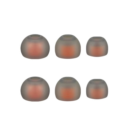 6Pcs Replacement Silicone Ear Tips for JBL TUNE T120 & T125 TWS Earbuds, Soft Comfort Eartips Kit with 3 Sizes (S/M/L), Noise Isolation Ear Cushions