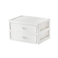 thumbnail image 1 of fastboy 1/2/3 Desk Drawer Organizer - Anti-slid Bottom And Wide Application Classroom Desktop Storage Tools White 2 layers 1 Pc, 1 of 6