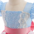thumbnail image 4 of KAWELL Little Girl's Polka Dot Bo Peep Costume, Headband with Bow, 4 of 6