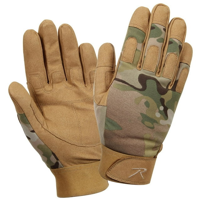 Rothco Gants Tout Usage Légers - MultiCam, X-Large