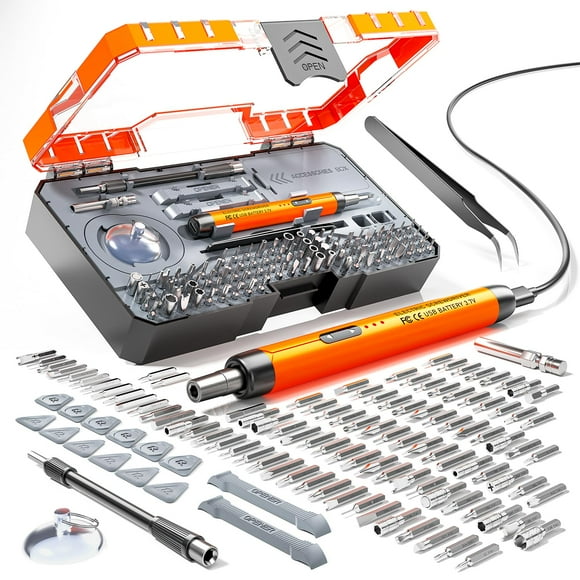 Destornillador eléctrico ANVANNA Precision 120 en 1 con 5 torque