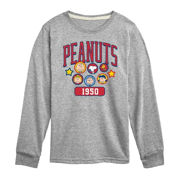 Peanuts - Peanuts Crew Athletic - Youth Long Sleeve Tee
