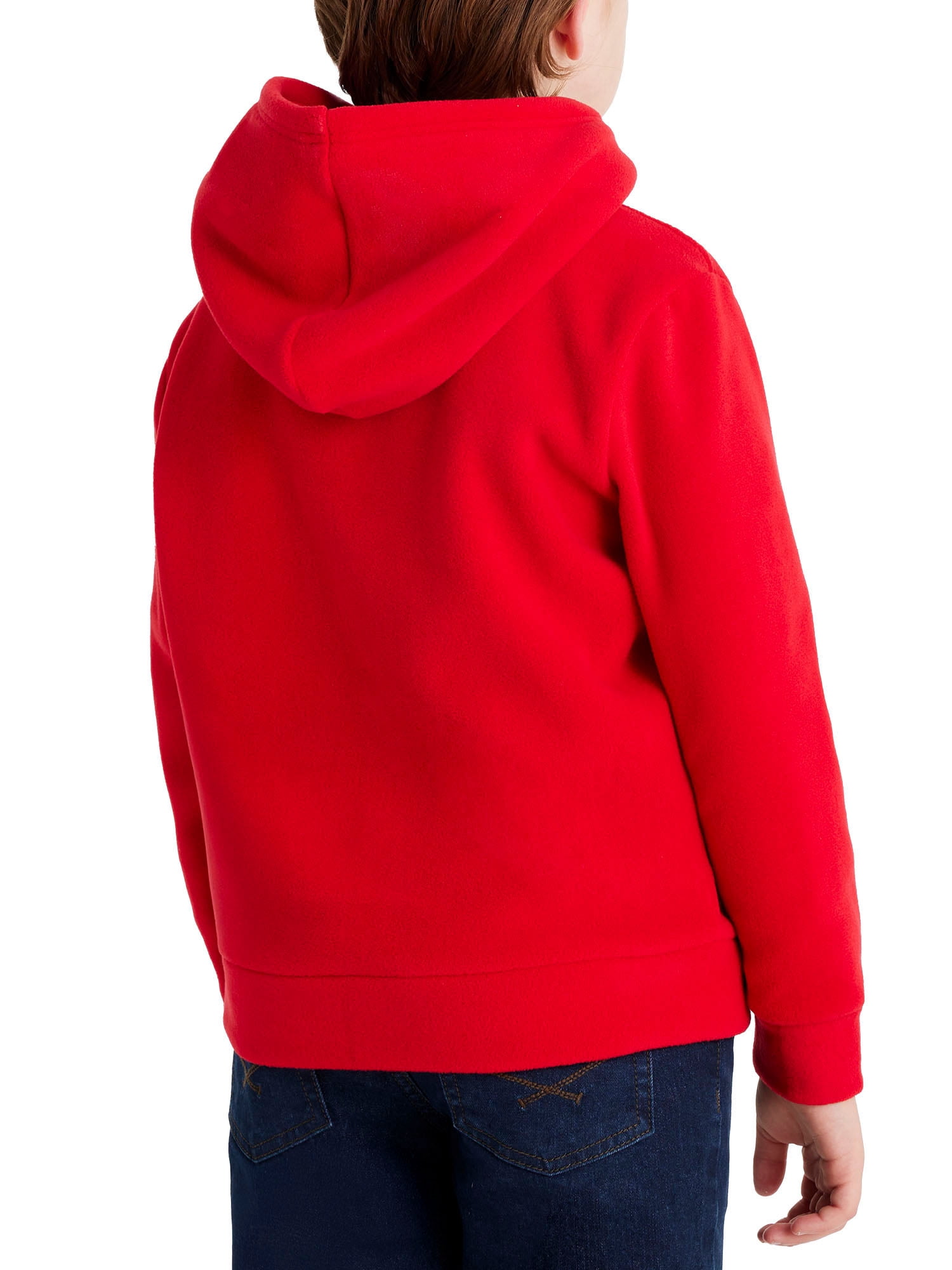 U.S. Polo Assn. Boys Polar Fleece Pullover Hoodie, Sizes 4-18