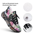 thumbnail image 4 of Rose Wild Fruit Flower Oil Painting Walking Shoes for Men Woman Lightweight Tennis Fashion Elastic Sports Shoes Cushion Basketball Shoes, 4 of 7