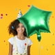 thumbnail image 5 of EeaseMX 20 globos de aluminio de 45 cm con forma de estrella de cinco puntas para carnaval, ideal para fiestas del Día de San Patricio (verde), 5 of 7