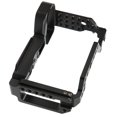thumbnail image 4 of Cage de Protection pour Caméra, Compartiment de Batterie Réservé Cage de Film Protectrice Multifonction Portable Durable en Alliage d'Aluminium pour Caméra A6600, 4 of 7