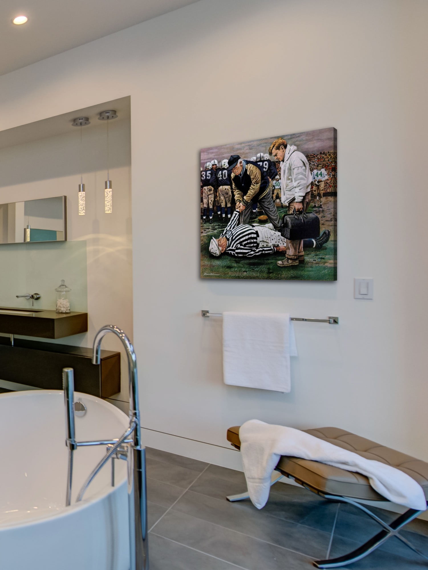 Marmont Hill Ref Out Cold by Stevan Dohanos Painting Print on Canvas