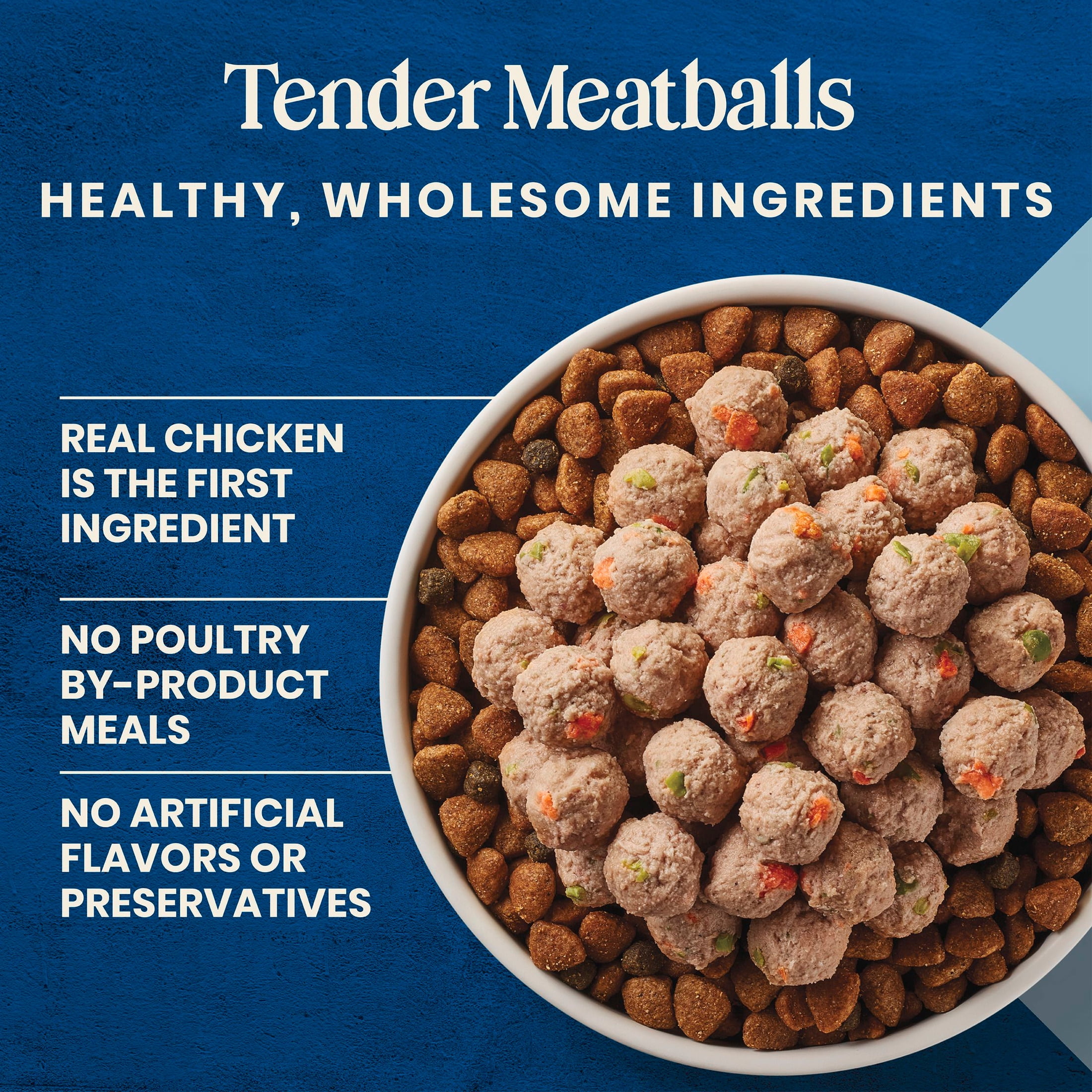 Blue Buffalo Love Made Fresh Dog Food, Refrigerated, Chicken Meatball 4lb Pouch