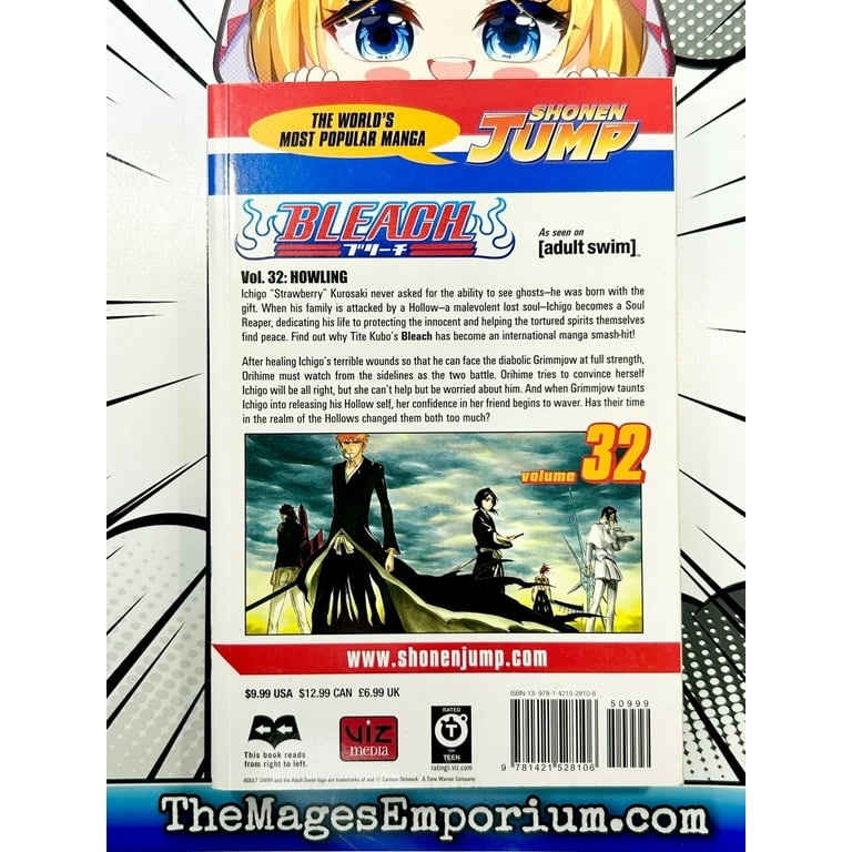 Bleach Bleach, Vol. 32: Howling, (Paperback) - Walmart.com