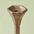 thumbnail image 4 of Oversized Floor Taper Candlestick Brass, 4 of 4
