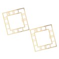 thumbnail image 1 of CRAFTHROU 2Ud Pegatina Decorativo De Acrílico Con Dorado Para Y Oficina, 1 of 8