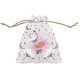 thumbnail image 4 of 100 Uds Bolsas De Organza (9 * 12 Cm) Saco De Azúcar Bolsas De Joyería Bolsas De Dulces Patrón De Luna Y Estrella Impresión En Caliente Para Fiestas Bodas Dulces Chocolate Navidad Cumpleaños, 4 of 5