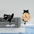 thumbnail image 2 of Reloj de pared,Reloj de pared decorativo para baño o dormitorio,Reloj de pared,Reloj de pared decorativo para baño o dormitorio,Reloj de pared para gatos silencioso,sin tictac,ideal para, 2 of 8