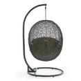 thumbnail image 3 of Ergode Hide Outdoor Patio Swing Chair With Stand - Gray Mocha, 3 of 5