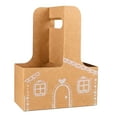 thumbnail image 1 of Billuyoard 5 portavasos de jengibre para hacer tú mismo, caja de regalo de casita de jengibre, pequeñas cajas para bebidas navideñas con asa. Kits de decoración para fiestas, 1 of 5