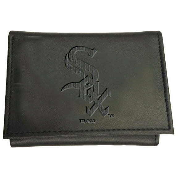 Black Chicago White Sox Hybrid Tri-Fold Wallet