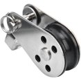 thumbnail image 5 of Polea Marina, 2 Piezas de Polea de Nylon de Acero Inoxidable de 25 mm Polea de Elevación Pequeña para Barco Vela Kayak, 5 of 5