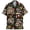 02-Khaki, variant on IWRICH Men's Plus Size Hawaiian Shirts Sasquatch Summer Beach Button down Short Sleeve Tees Casual Graphic Printed V Neck T Shirts 01-Khaki XL