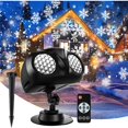 thumbnail image 5 of Christmas Lights, Snowflake Projection Lights,Snowflake Lights, Led Decorative ,Easy to Setup, 5 of 5