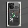 thumbnail image 1 of Funda de teléfono mate para iPhone 14, 13, 11, 12 Pro, XS Max, XR, X, 7, 8, 6, 6S Plus, MINI silicona Edge Hard PC Cover Street Sneakers Labels Fivean unisex, 1 of 2