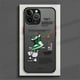 thumbnail image 1 of Funda de teléfono mate para iPhone 14, 13, 11, 12 Pro, XS Max, XR, X, 7, 8, 6, 6S Plus, MINI silicona Edge Hard PC Cover Street Sneakers Labels Fivean unisex, 1 of 2