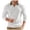 White, variant on Ketyyh-chn99 Men's Golf Shirt Short Sleeve Polo Shirt Men's Ribbed Twill Loose Fitting Casual Knitted Button Up Base Layer Shirt Size for S,Black