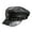 Black, variant on Retro Styles Breathable PU Leather Berets Cap Adjustable Design For Men Women Fashionable Accessory Everyday Wear