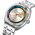 thumbnail image 6 of SKMEI Watch for Men, Round Quartz Watch with Date Display, Stainless Steel Band, 6 of 6
