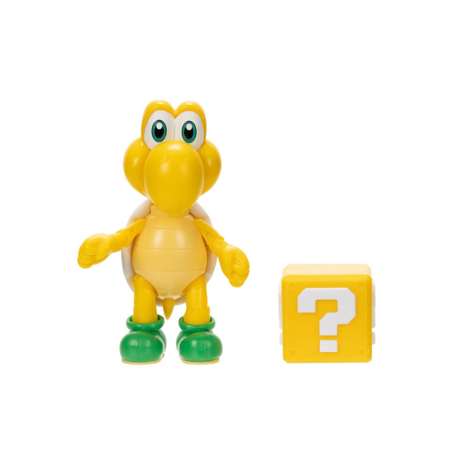 Nintendo 4 Inch Figure - Koopa Troopa with Question Block
