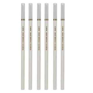 HOTYA 3pcs Professional White Charcoal Pencils White Chalk Pencils