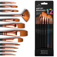 thumbnail image 1 of Set de 12 pinceles Benicci Professional Artist, 1 of 7