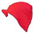 thumbnail image 3 of Cuff Beanie Visor Skull Cap Hat Beanie - Red, 3 of 3