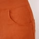 thumbnail image 3 of Gibobby pantalones anchos mujer Pantalones acampanados de pana para mujer Pantalones acampanados con cintura elástica (Anaranjado, S), 3 of 5