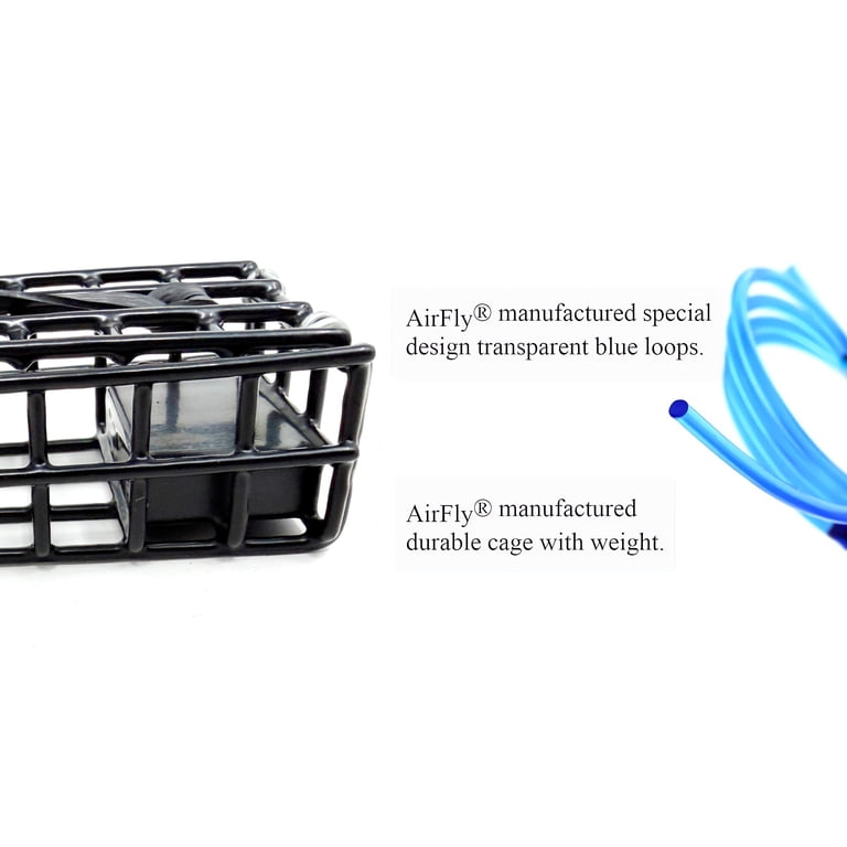 AirFly Crab Snare 6-Loops 5oz Crab Trap for Fishing Pole: Catches