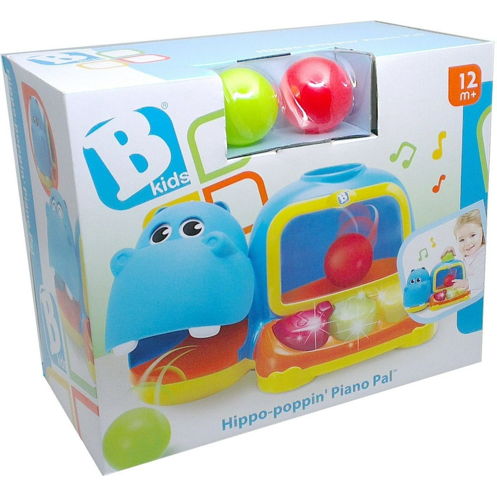 Toys B Kids HippoPoppin Piano Pal Music Toy, Baby Toys B Kids
