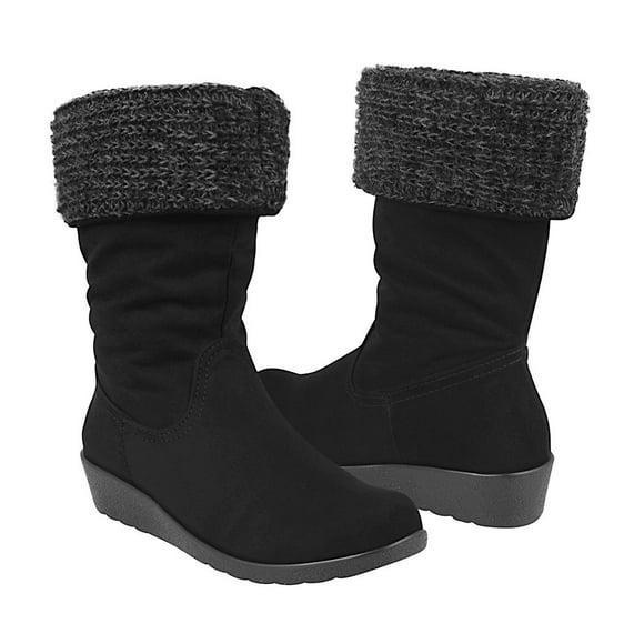 BOTINES CASUALES DAMA STYLO 15292 SUEDE NEGRO Stylo 15292
