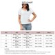 thumbnail image 5 of Top de manga abombada para mujer, cuello en V, manga corta, botón frontal plisado, corte entallado, patrón liso simple, camiseta de verano blanco M, 5 of 5