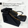 thumbnail image 4 of Ainfox Salon Backwash Barber Chair Shampoo Chair Beauty Spa Equipment, 4 of 12