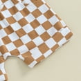 thumbnail image 7 of Bagilaanoe 2pcs Toddler Baby Boy Shorts Set Sleeveless Tank Tops + Checkerboard Shorts 6M 12M 18M 24M 3T Kids Casual Summer Clothes, 7 of 7