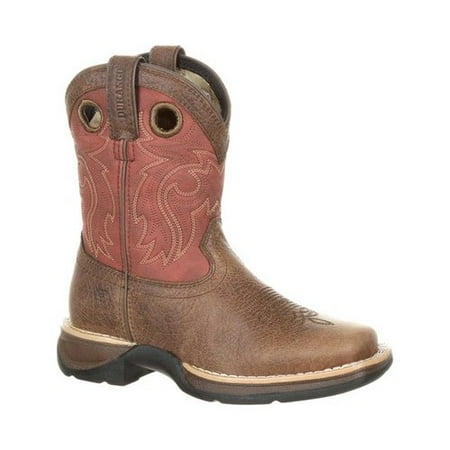 Saddle Kids Boots - Children's Durango Boot DBT0202Y Lil' Rebel WP Saddle Boot - Big Kid