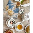 thumbnail image 4 of Blue Yellow Tulips Kitchen Dish Towels for Drying Dishes Set of 2, Retro Farmhouse Flower Barn Doors Wooden Waffle Weave Microfiber Hand Tea Bathroom Towels Quick Dry & Absorbent Towel 15.7x23.6, 4 of 7
