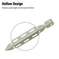thumbnail image 4 of Tent Stakes Tent Nails V Shaped Design Outdoor Tent Accessories, 4 of 8