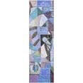 thumbnail image 2 of Addison Rugs Mayfield Premium Machine Washable Transitional Abstract Green Runner Rug, 2'3" x 7'6", 2 of 6