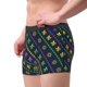 thumbnail image 2 of Balery Mardi Gras Strings of Beads Calzoncillos bóxer para hombre, ropa interior de algodón suave y transpirable con cinturilla de nailon-Medium, 2 of 5