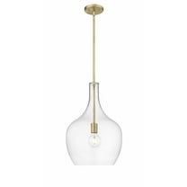 28501-VB Millennium Lighting Lamara - 1 Light Pendant-22 Inch Tall and 15 Inch Wide-Vintage Brass Finish