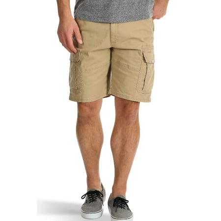 Wrangler Men's Relaxed Fit Cargo Shorts with Stretch Elmwood Khaki 54 ...